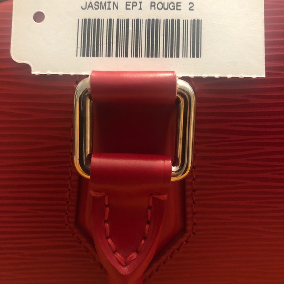 Louis Vuitton Red Jasmin Epi Leather - Picture 6 of 7
